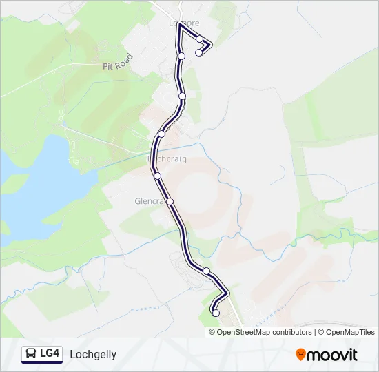 LG4 Bus Line Map