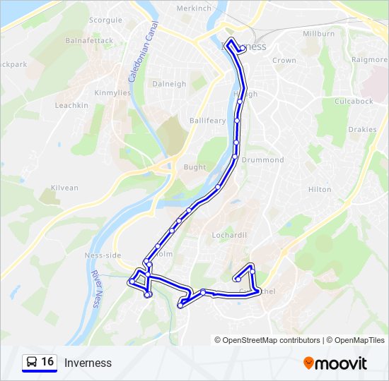 16  Line Map