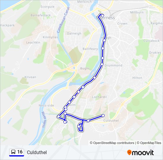 16  Line Map