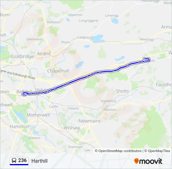 236 Bus Line Map