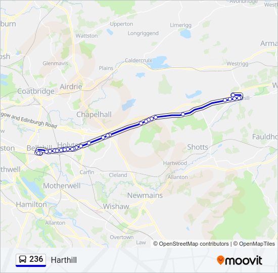 236 Bus Line Map
