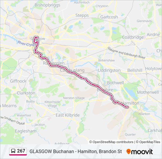 267 Route: Schedules, Stops & Maps - Hamilton (Updated)