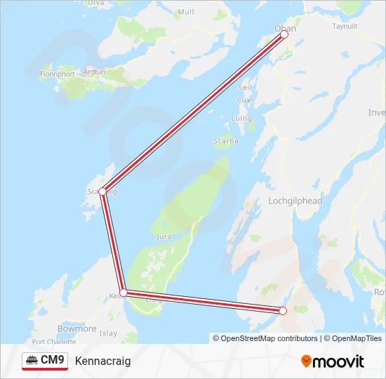 Cm9 Postcode CM9 Route: Timetables, Stops & Maps - Kennacraig (Updated)