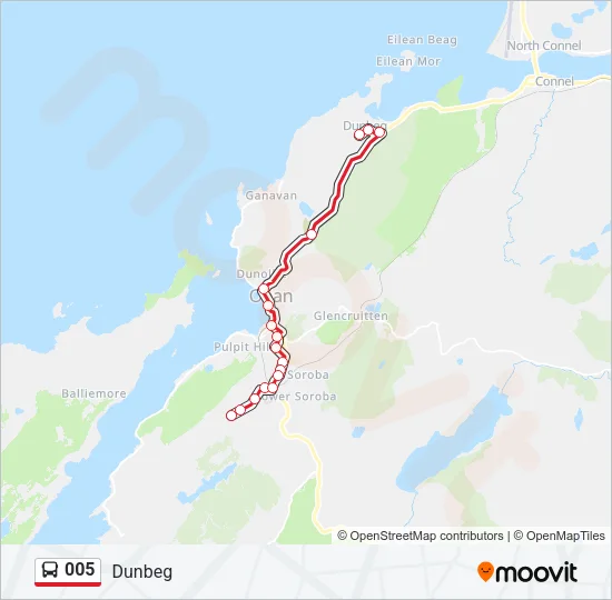 005 Bus Line Map