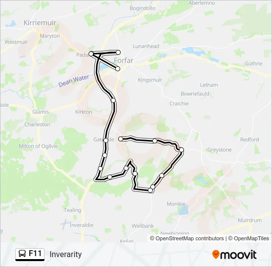 F11 Bus Line Map