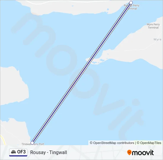 OF3 Ferry Line Map
