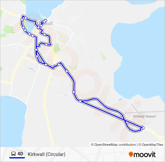 4D Bus Line Map