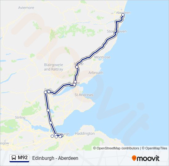 M92  Line Map