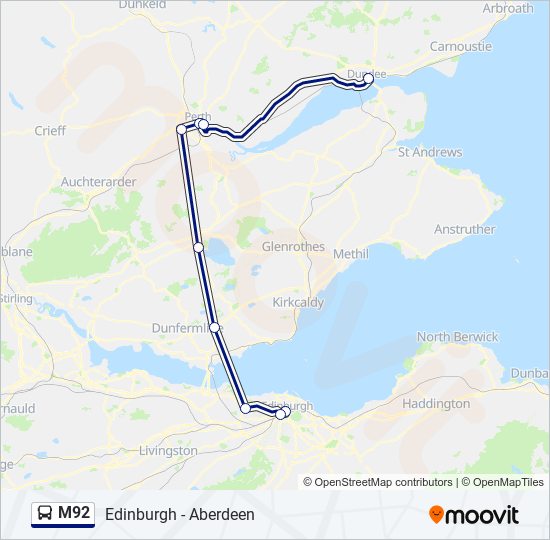 M92  Line Map