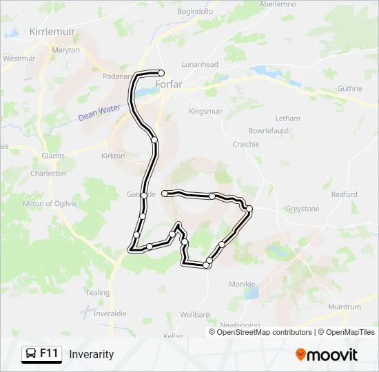 F11 Bus Line Map