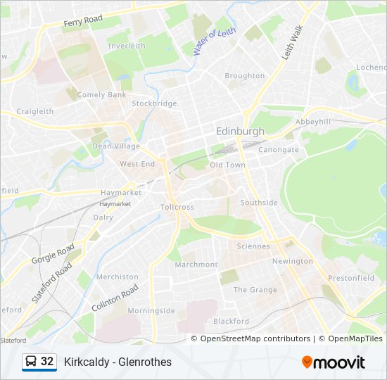 Bus 32 Route Map 32 Route: Schedules, Stops & Maps - Cardenden (Updated)