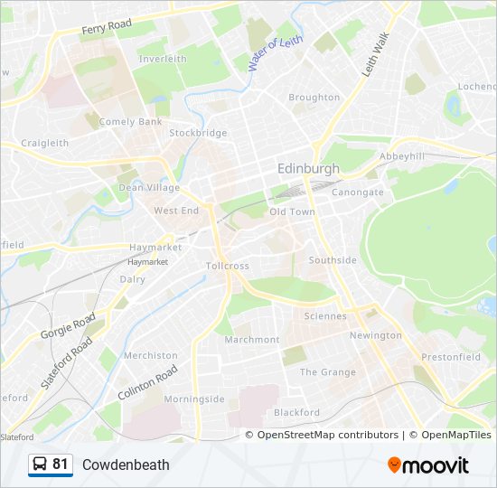 Bus 81 Route Map 81 Route: Schedules, Stops & Maps - Cowdenbeath (Updated)