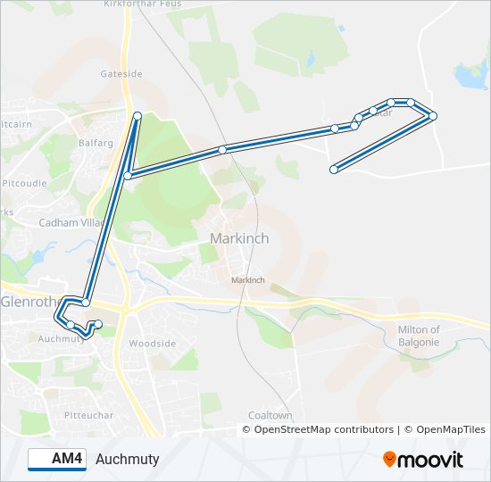 AM4 bus Line Map