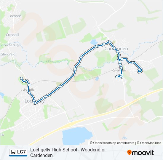 LG7 bus Line Map