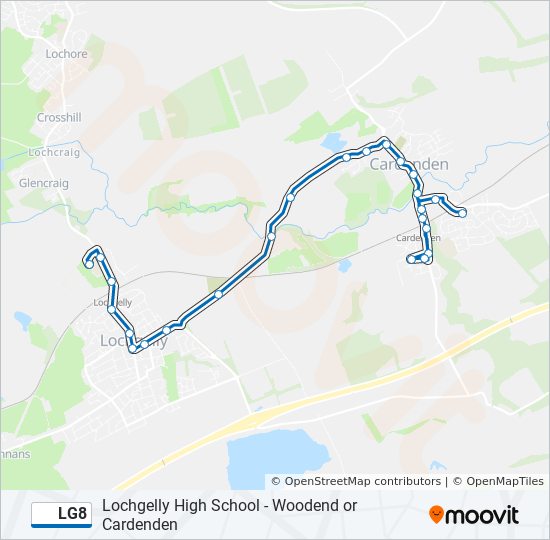 LG8 bus Line Map