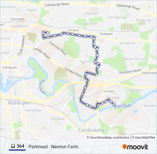 364-route-schedules-stops-maps-carmyle-updated