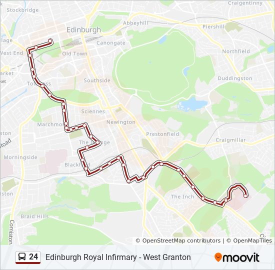 24 Route Schedules Stops Maps Edinburgh Updated   4385326 