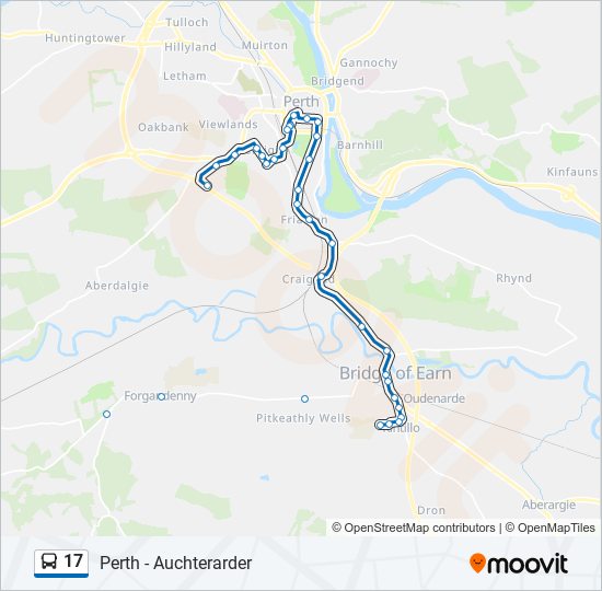 17 Route: Schedules, Stops & Maps - Cherrybank (Updated)