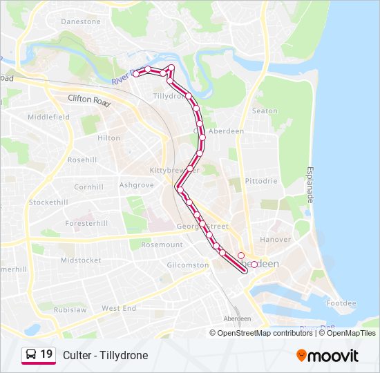 19 Route Schedules Stops Maps Aberdeen Updated 19-route-schedules-stops-maps-aberdeen-updated