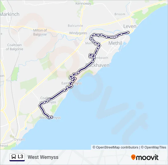 L3 Bus Line Map