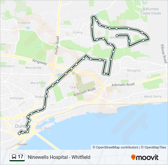 17 bus dundee route