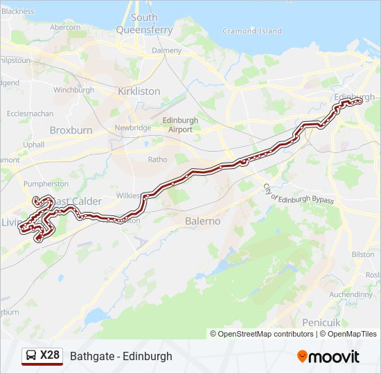 x28 Route Schedules, Stops & Maps Craigshill (Updated)
