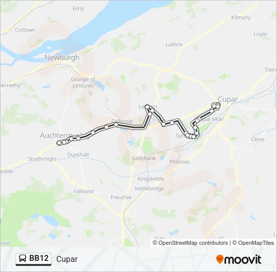 BB12 Bus Line Map