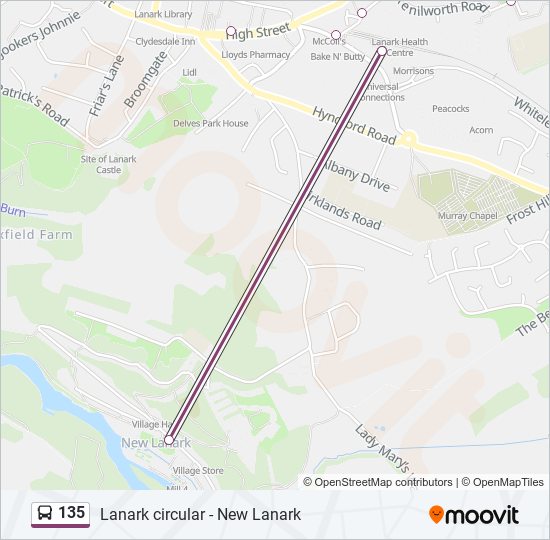 135-route-schedules-stops-maps-new-lanark-updated