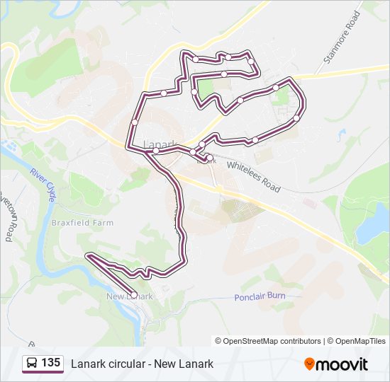 Bus 135 Route Map Tpbdg7Ewonblsm