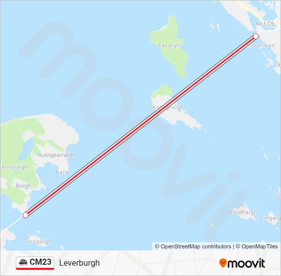 CM23 Route: Schedules, Stops & Maps - Leverburgh (Updated)