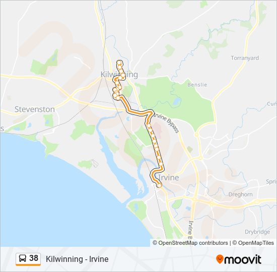 38 Route Schedules, Stops & Maps Irvine (Updated)