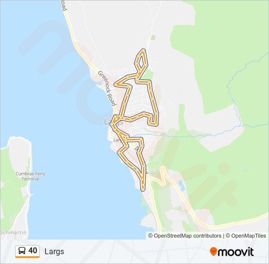 40 Route Schedules, Stops & Maps Largs (Updated)