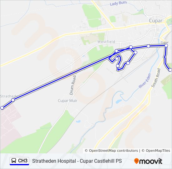 Ch3 Route Schedules Stops Maps Garliebank