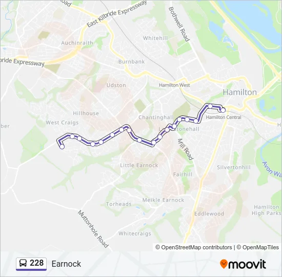 228 Bus Line Map