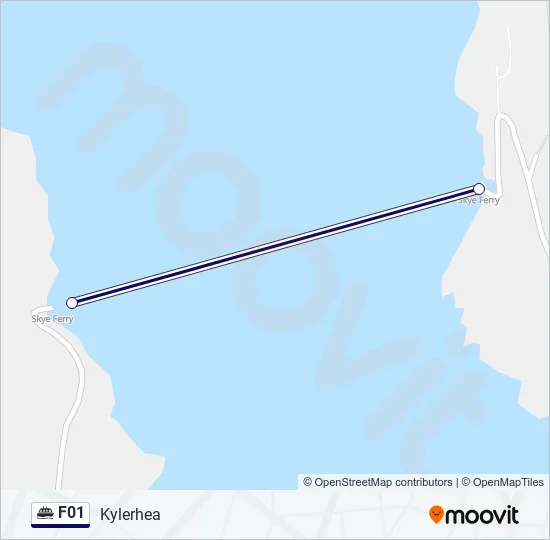 F01 Ferry Line Map