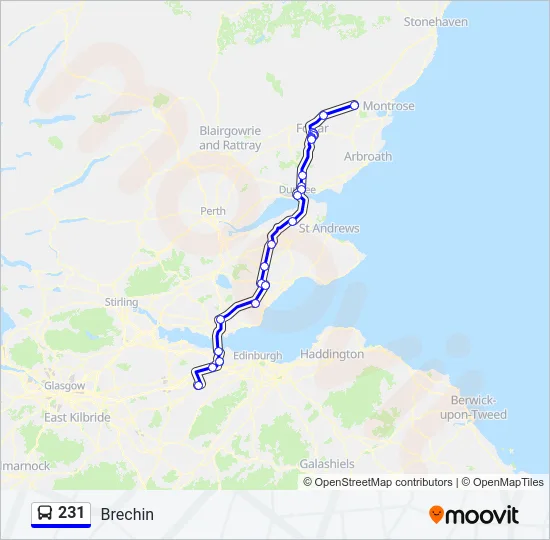 231  Line Map