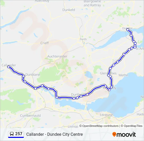 257  Line Map