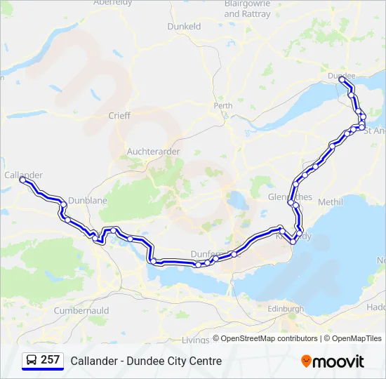 257  Line Map
