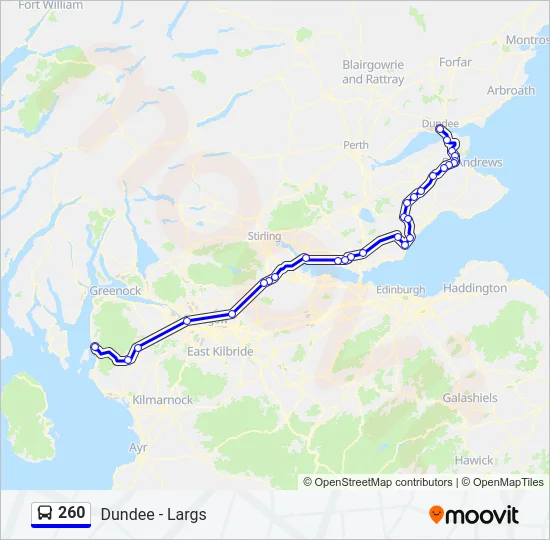 260  Line Map