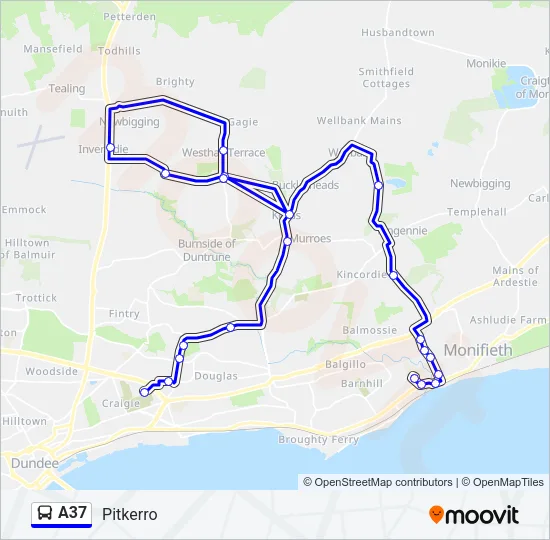 A37  Line Map