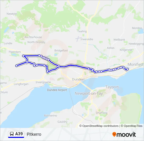 A39  Line Map