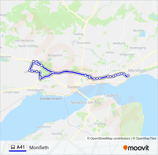 A41  Line Map