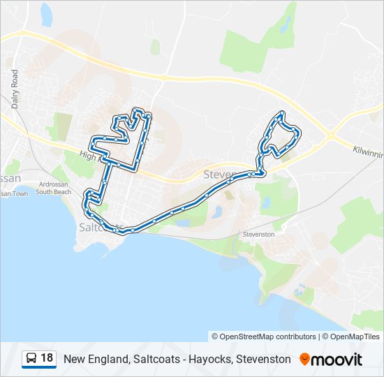 18 Route Schedules, Stops & Maps Saltcoats (Updated)