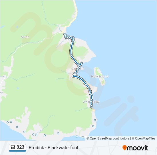 323 Bus Line Map