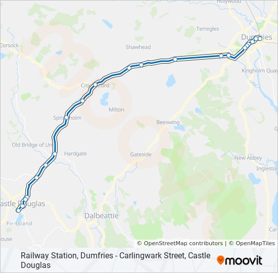 Bus 502 Route Map 502 Route: Schedules, Stops & Maps - Dumfries (Updated)