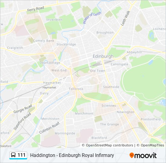 Bus 111 Route Map 111 Route: Schedules, Stops & Maps - Prestonpans (Updated)