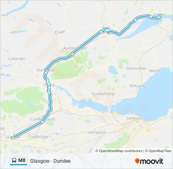 M8  Line Map