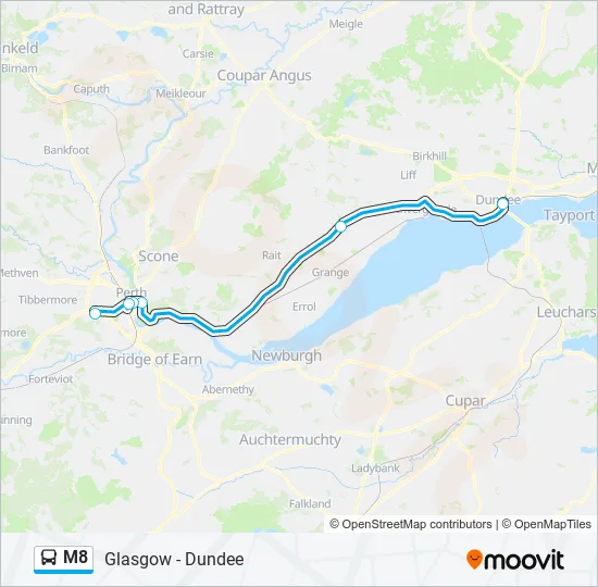 M8  Line Map