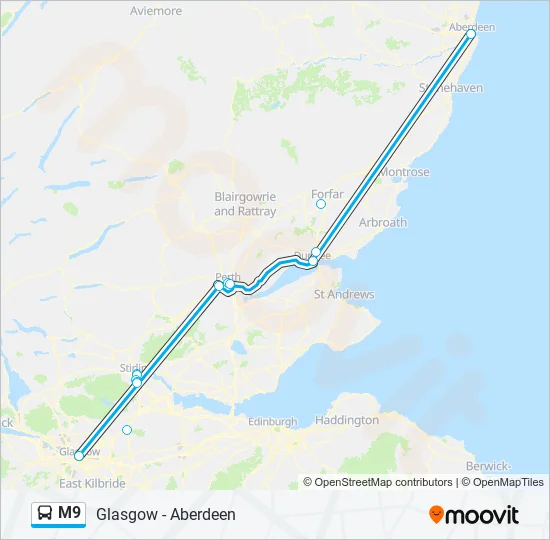M9  Line Map