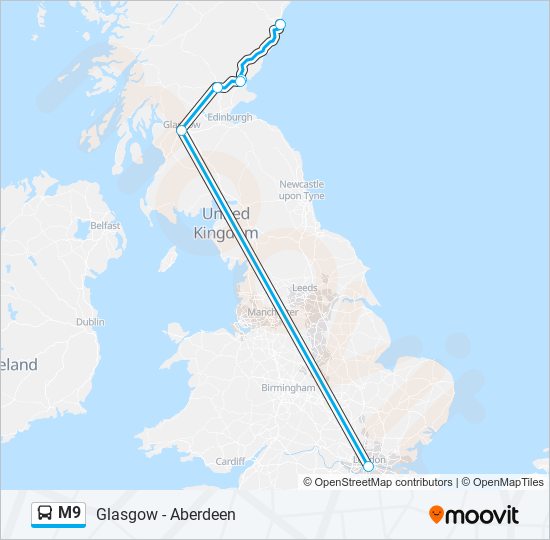 m9 Route Schedules, Stops & Maps Belgravia (Updated)